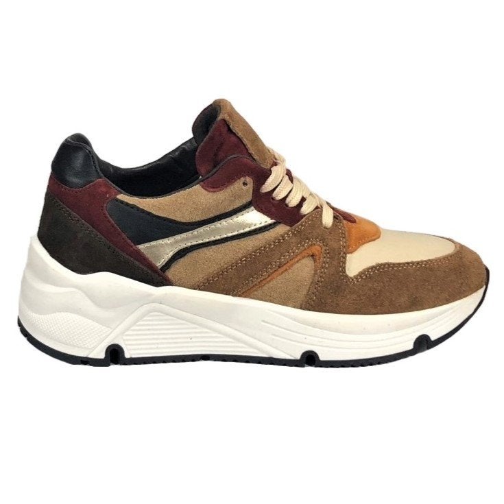 CARTOUX maat 40 lerensneaker beige/goud - gratis verzenden, CARTOUX BY HIP, Verzenden, Beige, Nieuw