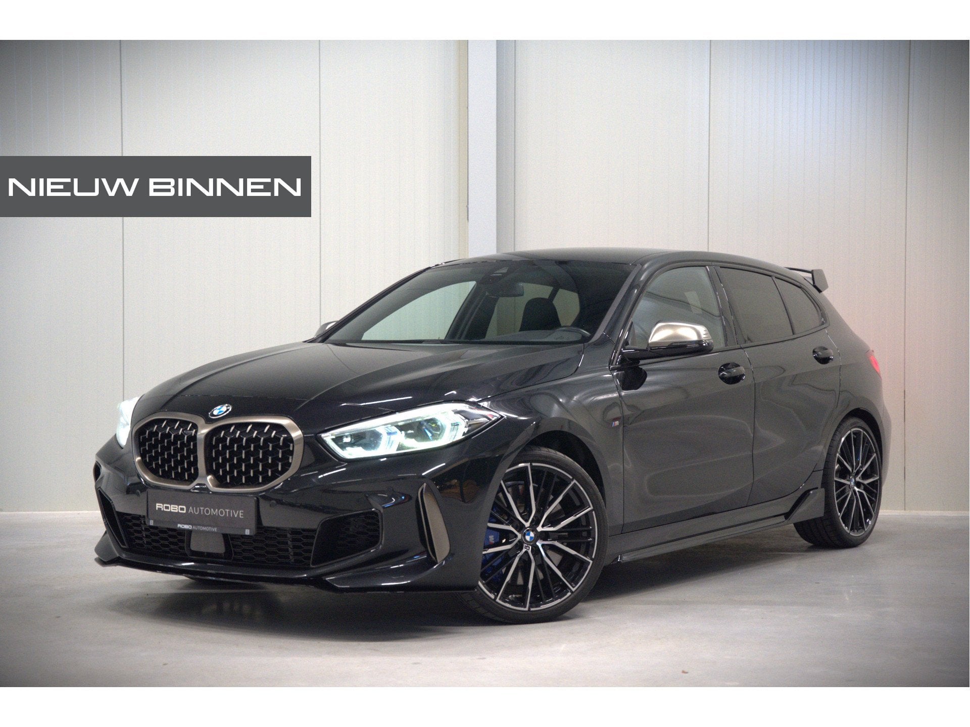 BMW 1-serie M135i xDrive High Executive Edition | M Performa, Auto's, BMW, Bedrijf, Te koop, 1-Serie, 4x4, ABS, Airbags, Airconditioning