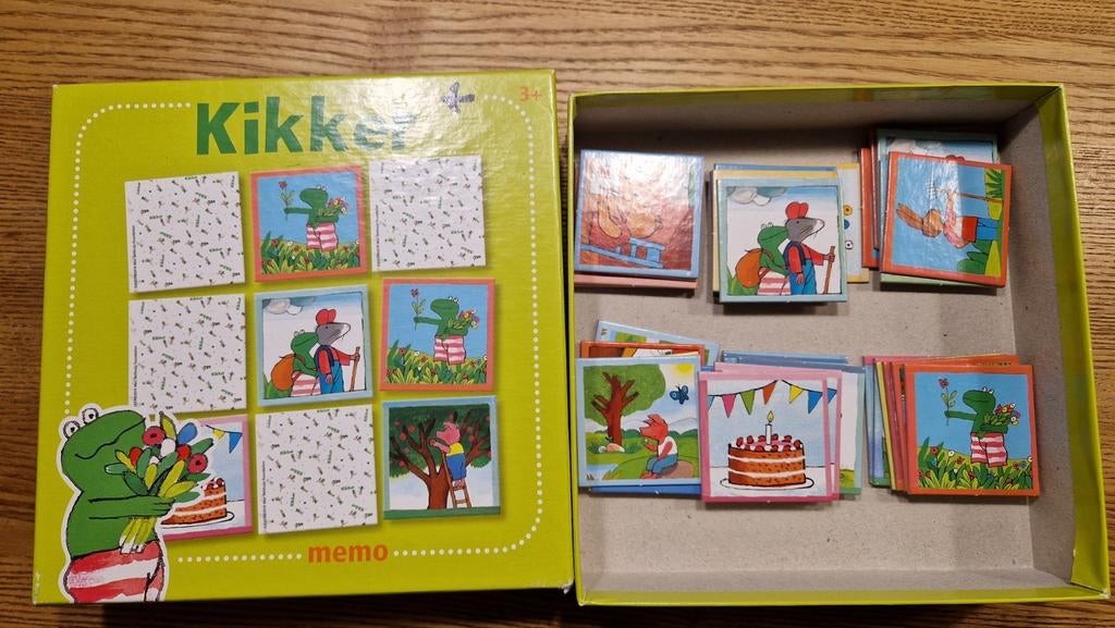 Kikker Memo Spel - Leuk geheugenspel voor kinderen, Ophalen of Verzenden