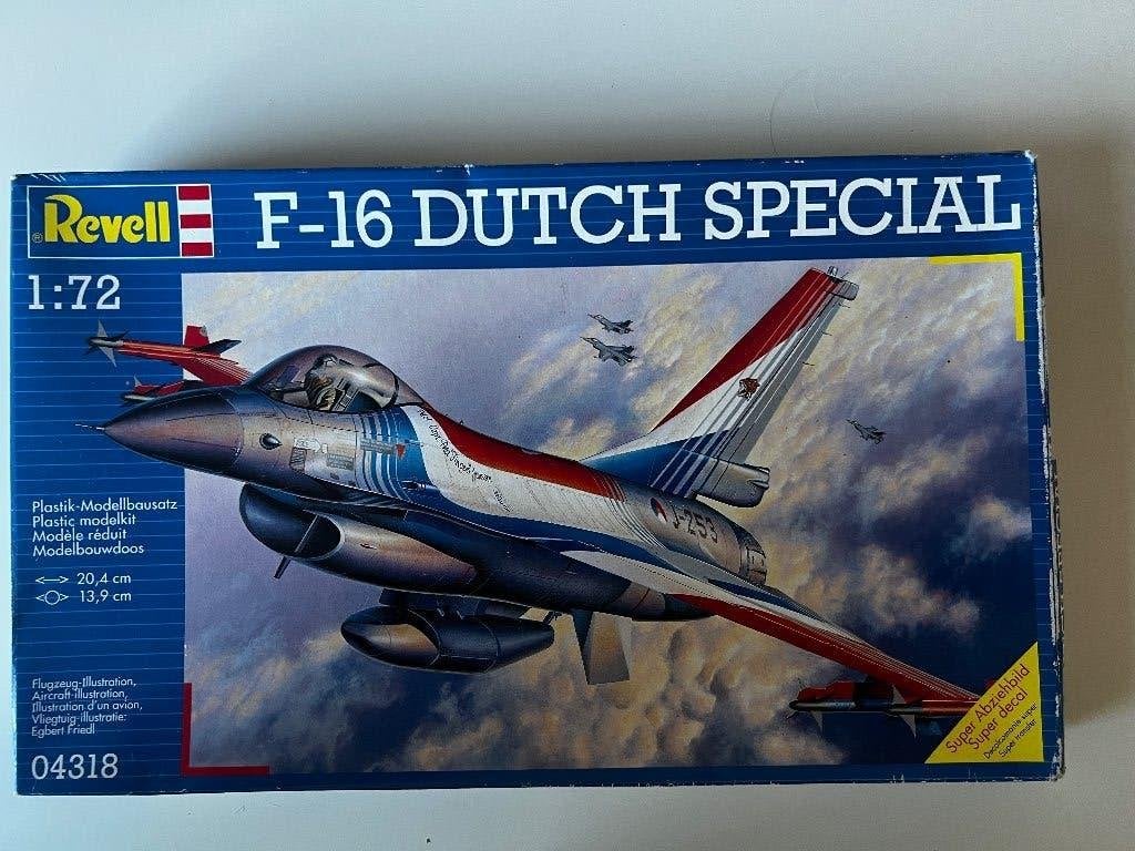 Revell F-16 Dutch Special bouwpakket, 1:72 tot 1:144, Revell, Nieuw, Ophalen of Verzenden