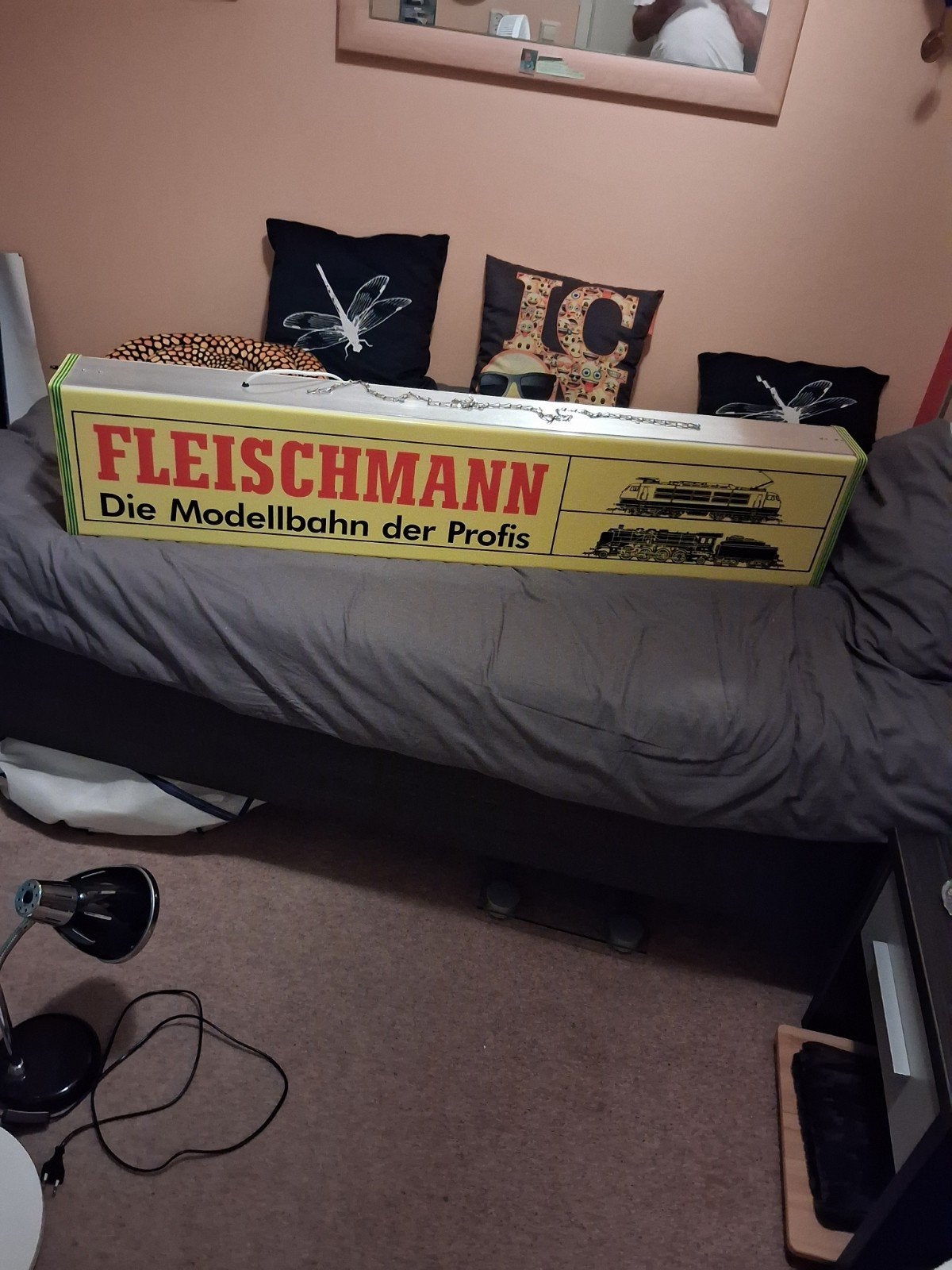 fleischmann Reclame Lichtbak., Ophalen, Zo goed als nieuw, Elektrisch, Fleischmann