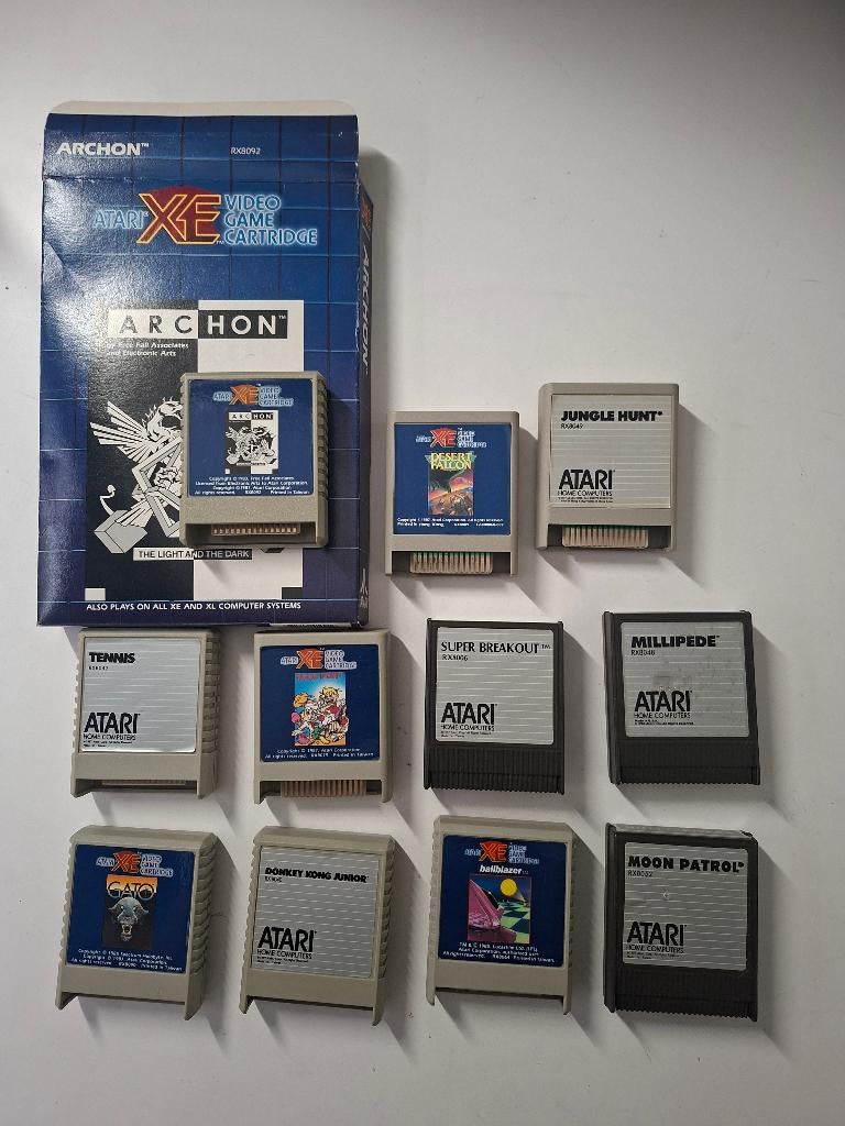 11 Atari XL/XE spellen, Computers en Software, Vintage Computers, Ophalen of Verzenden, Atari