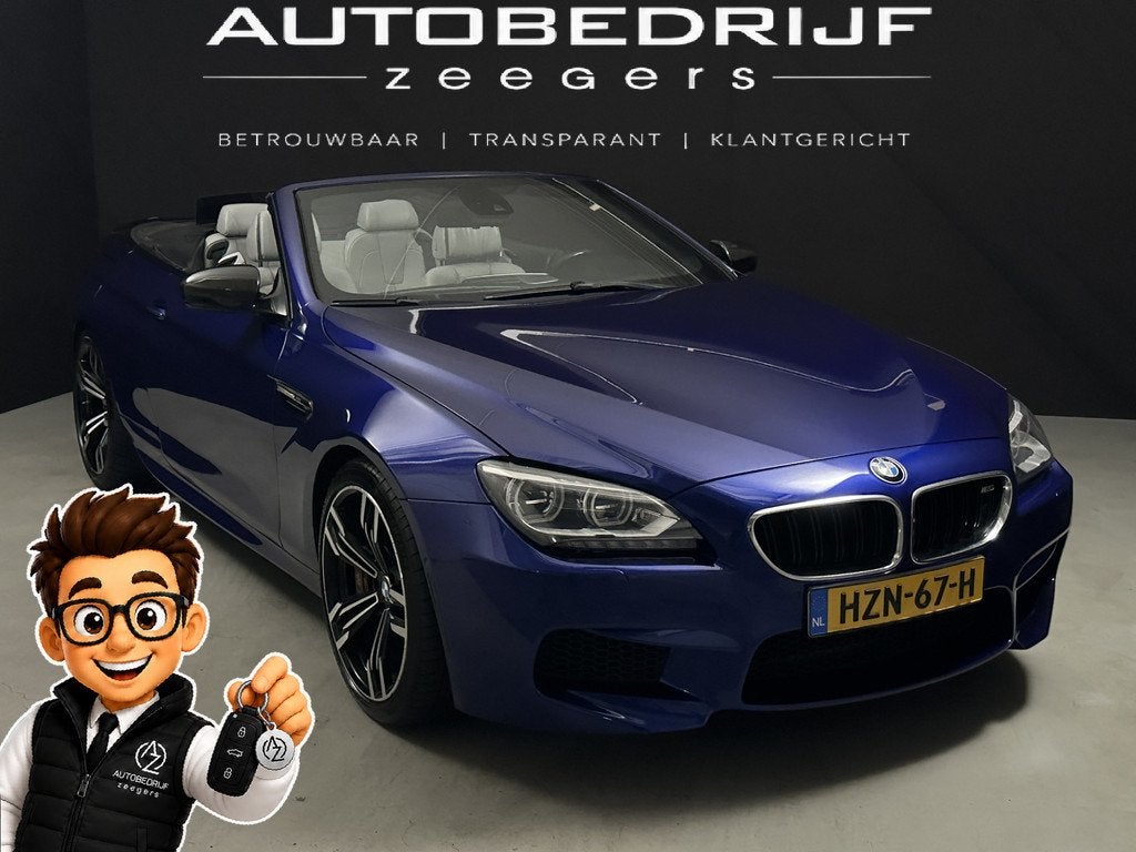 BMW 6 Serie Cabriolet M6 Competition *Full Options*Automaat*, Auto's, BMW, Bedrijf, Te koop, 6-Serie, ABS, Airbags, Airconditioning