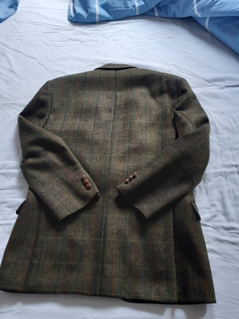 Vintage Tweed Jasje - Klassiek en Tijdloos, Ophalen, Onbekend, Maat 48/50 (M), Gedragen