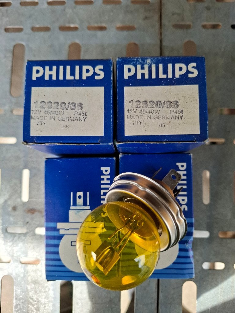 Gele duplo lampen, 12 volt, merk philips, Ophalen, Nieuw, Universele onderdelen
