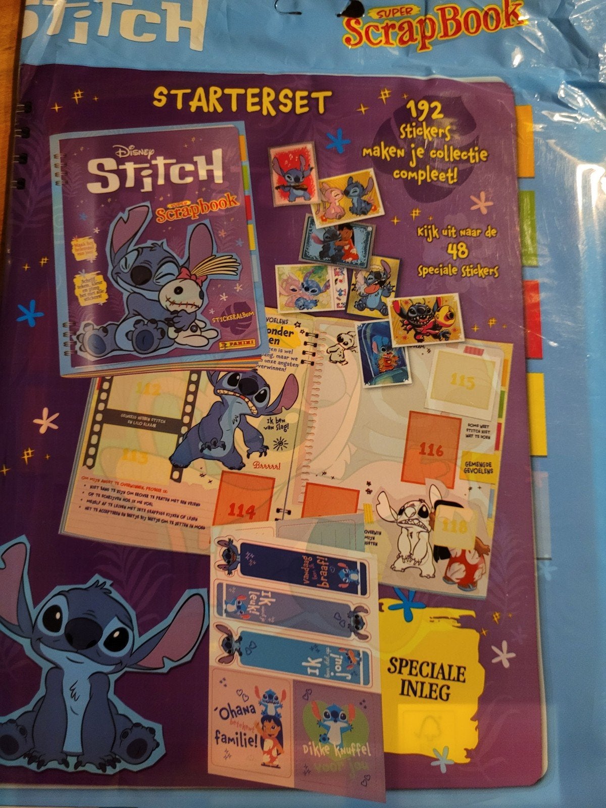 Disney Stitch Super Scrapbook Starterset Panini Nieuw, Ophalen of Verzenden, Nieuw, Album of Boek, Overige merken