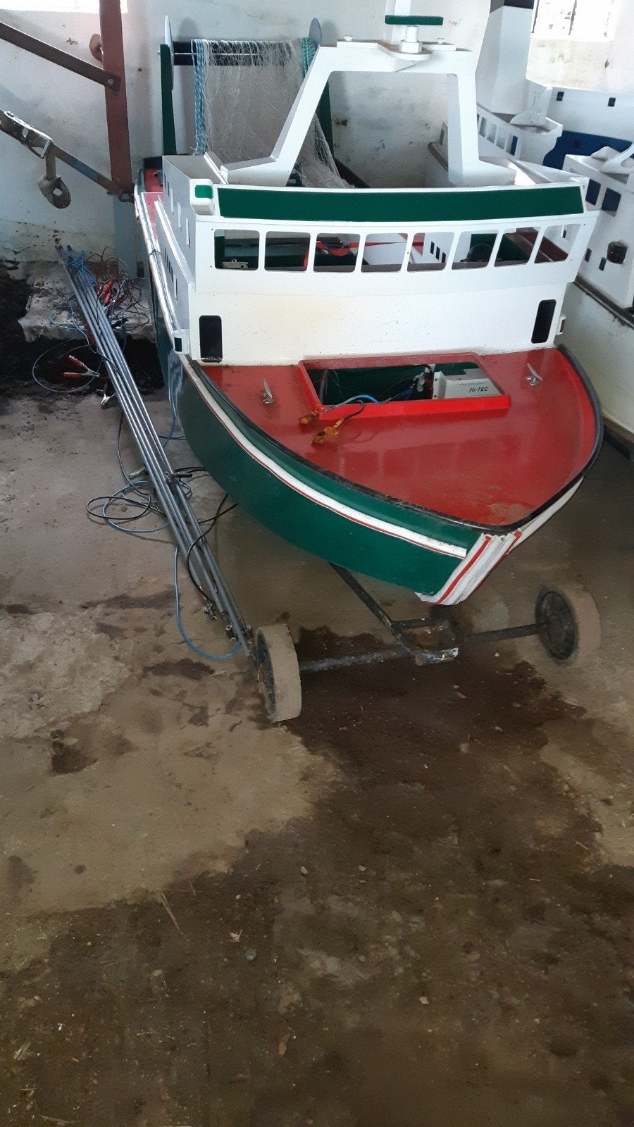 Attractie  Bootjes op a cc u . 3.50 lang, Ophalen