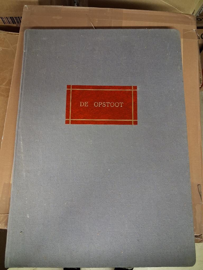 De Opstoot (gebonden versie) te koop, Boeken, Tijdschriften en Kranten, Ophalen of Verzenden, Zo goed als nieuw, Overige typen