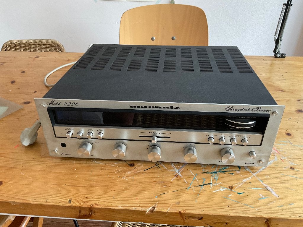 Marantz 2226 Stereo Receiver, Audio, Tv en Foto, Versterkers en Receivers, Ophalen, Gebruikt, Marantz