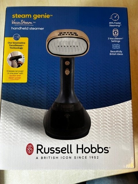 Stoomapparaat Russel Hobbs (steam genie), Ophalen, Zo goed als nieuw, Kledingstomer