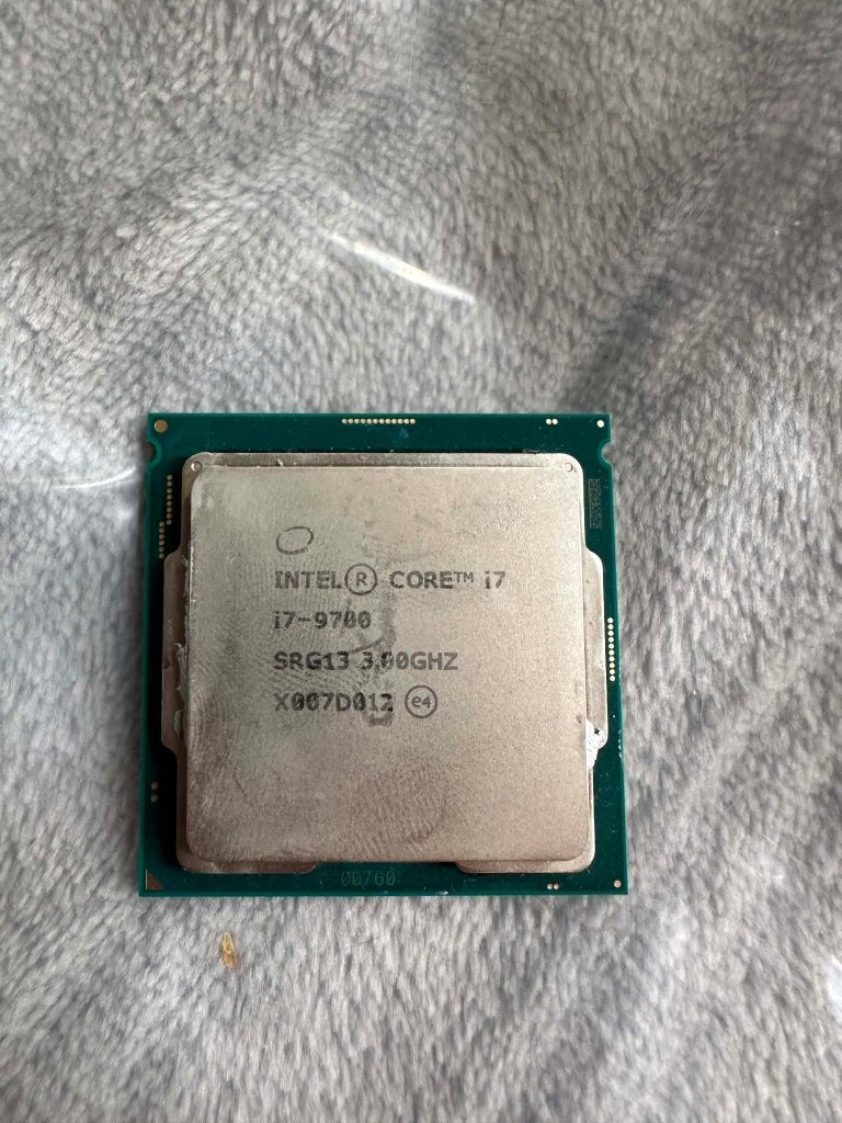 Intel Core i7 9700, 8-core, LGA 1151, Gebruikt, Ophalen of Verzenden