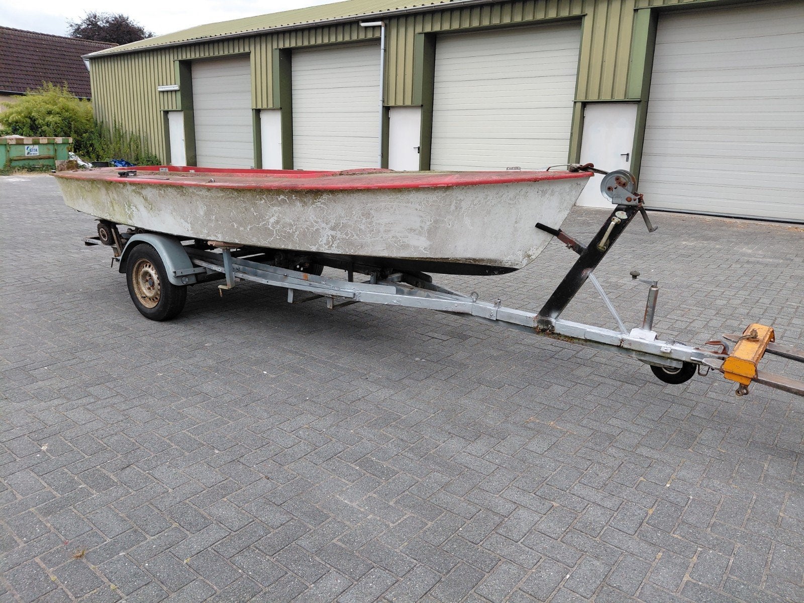 boot + trailer, Ophalen