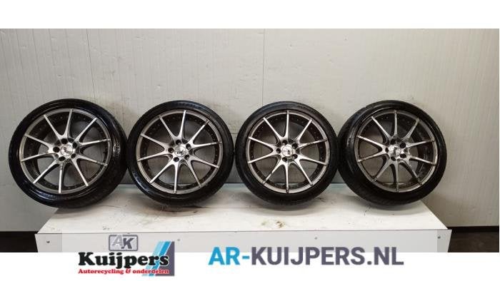 Sportvelgenset + banden van een Toyota Celica, Auto-onderdelen, Gebruikt, -, -, -