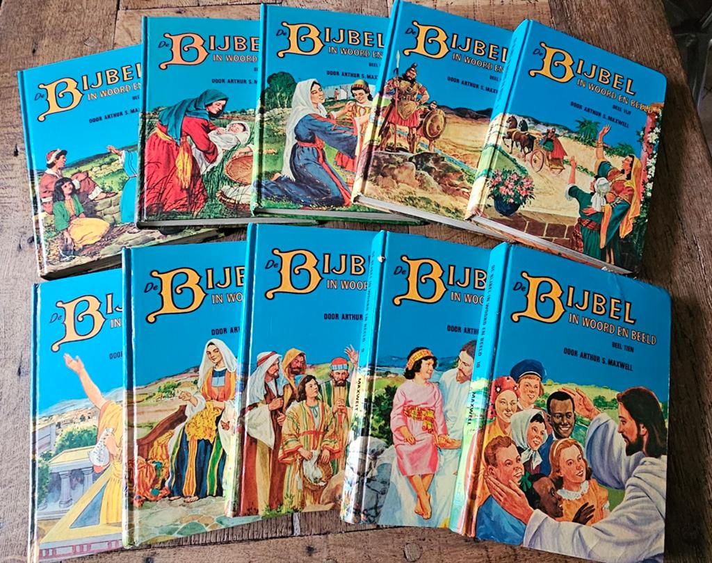 Complete set van de 'Bijbel in Woord en Beeld', Ophalen of Verzenden