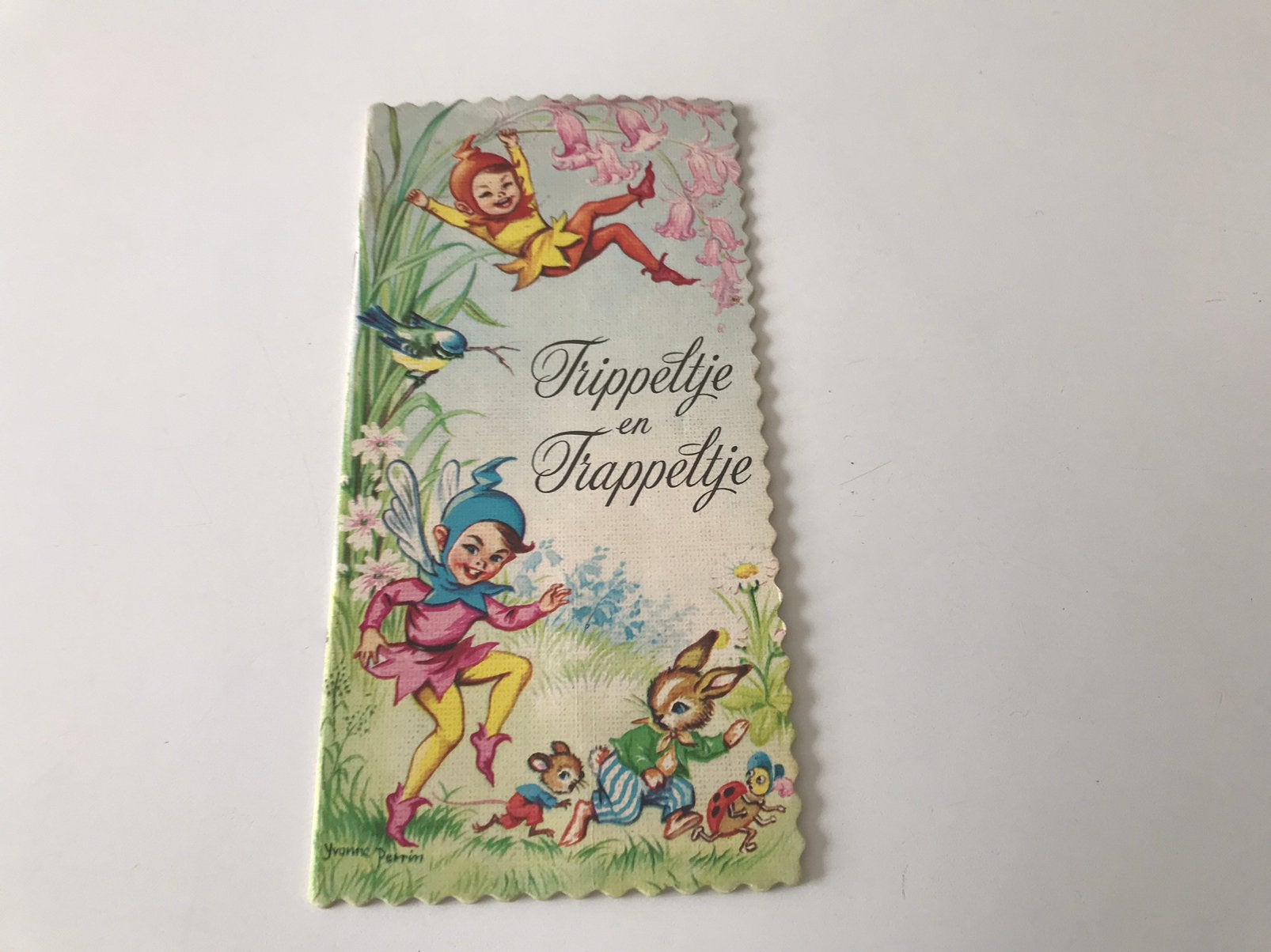 Vintage nutricia kinderboekje trippeltje en trappeltje,1960, Ophalen of Verzenden, Zo goed als nieuw