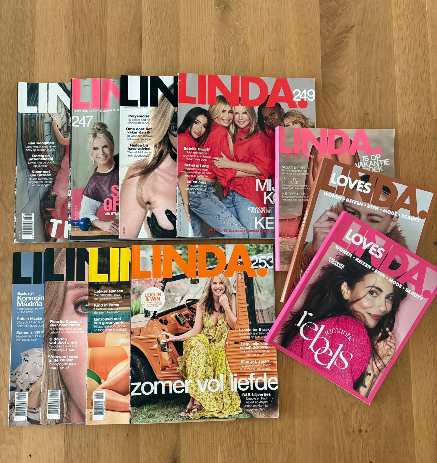 Linda magazines + vakantieboek + Linda loves 2025, Ophalen of Verzenden, Zo goed als nieuw, Damesbladen