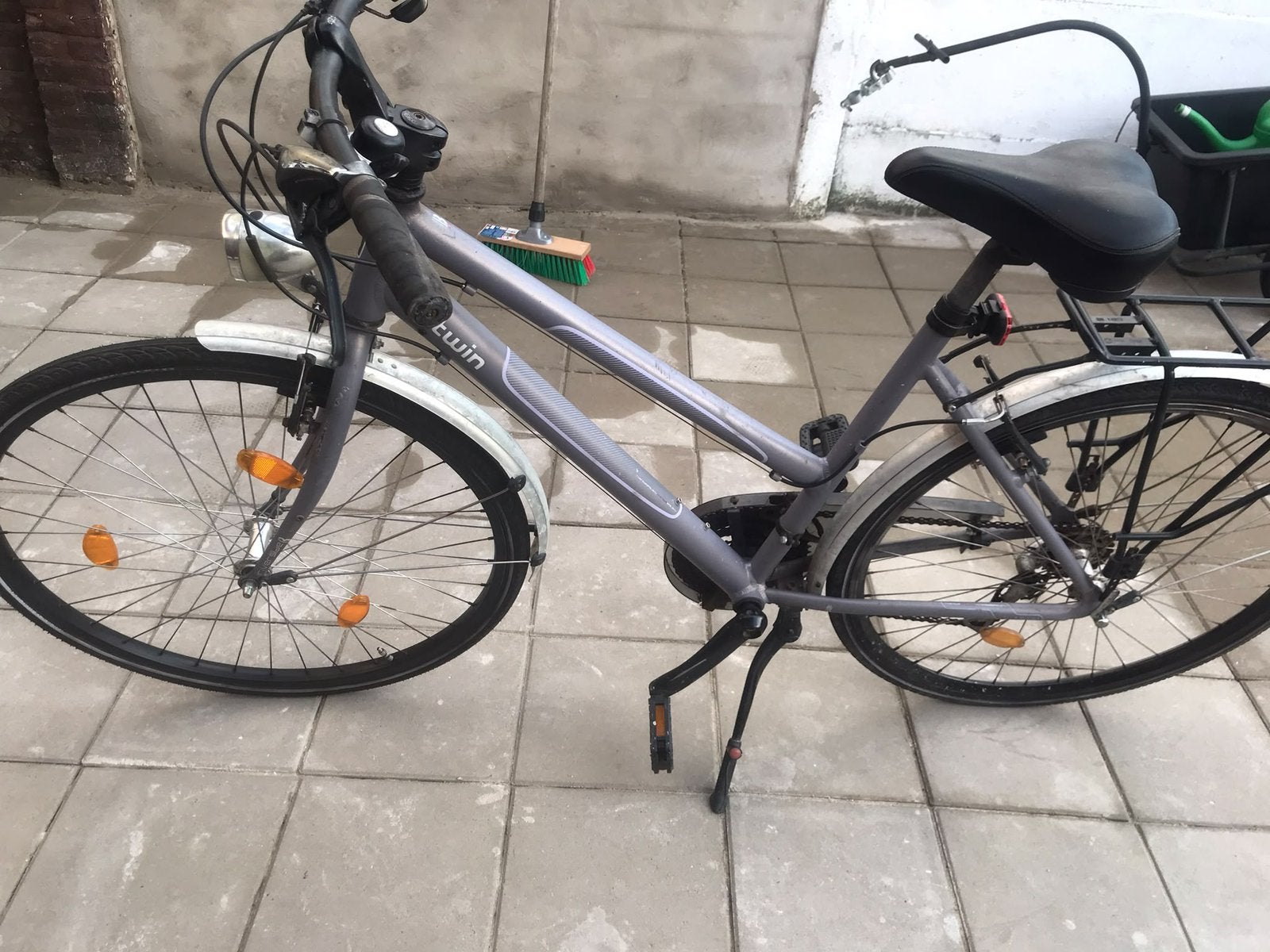 Damesfiets, Fietsen en Brommers, Minder dan 10 versnellingen, 53 tot 56 cm, Zo goed als nieuw, Ophalen