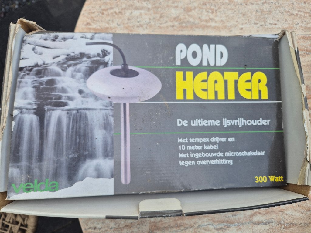 Vijververwarming, Ophalen, Gebruikt, Overige typen