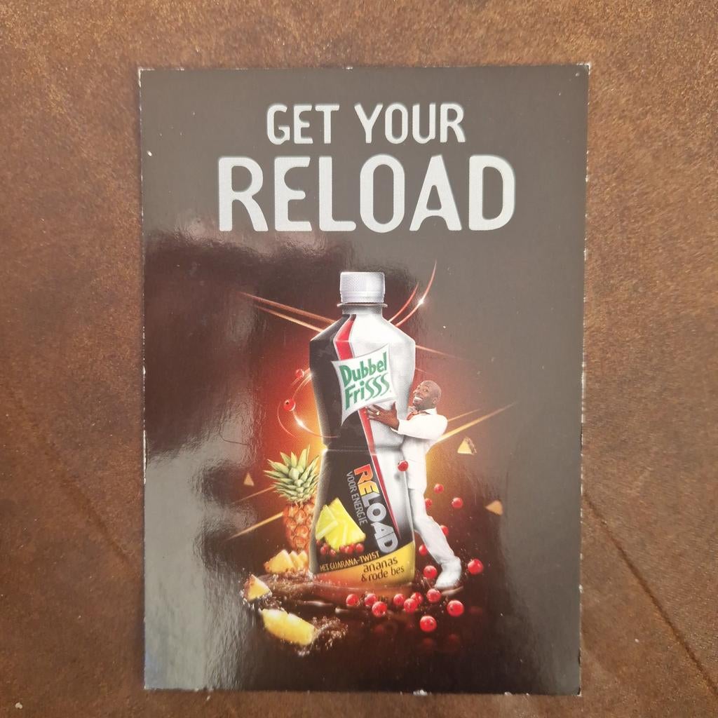 ansichtkaart Boomerang Get your Reload, Ophalen of Verzenden