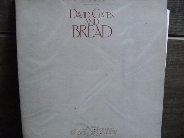 David Gates and Bread "The Music of" LP, Cd's en Dvd's, Vinyl | Pop, LP, Gebruikt, Pop, Ophalen of Verzenden