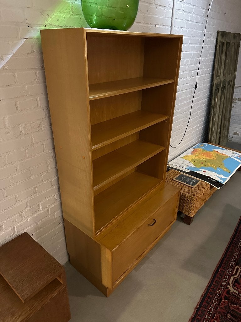 Vintage design wandkast, wall unit, boekenkast Formule, Huis en Inrichting, Kasten | Boekenkasten, Ophalen, Gebruikt, -, -