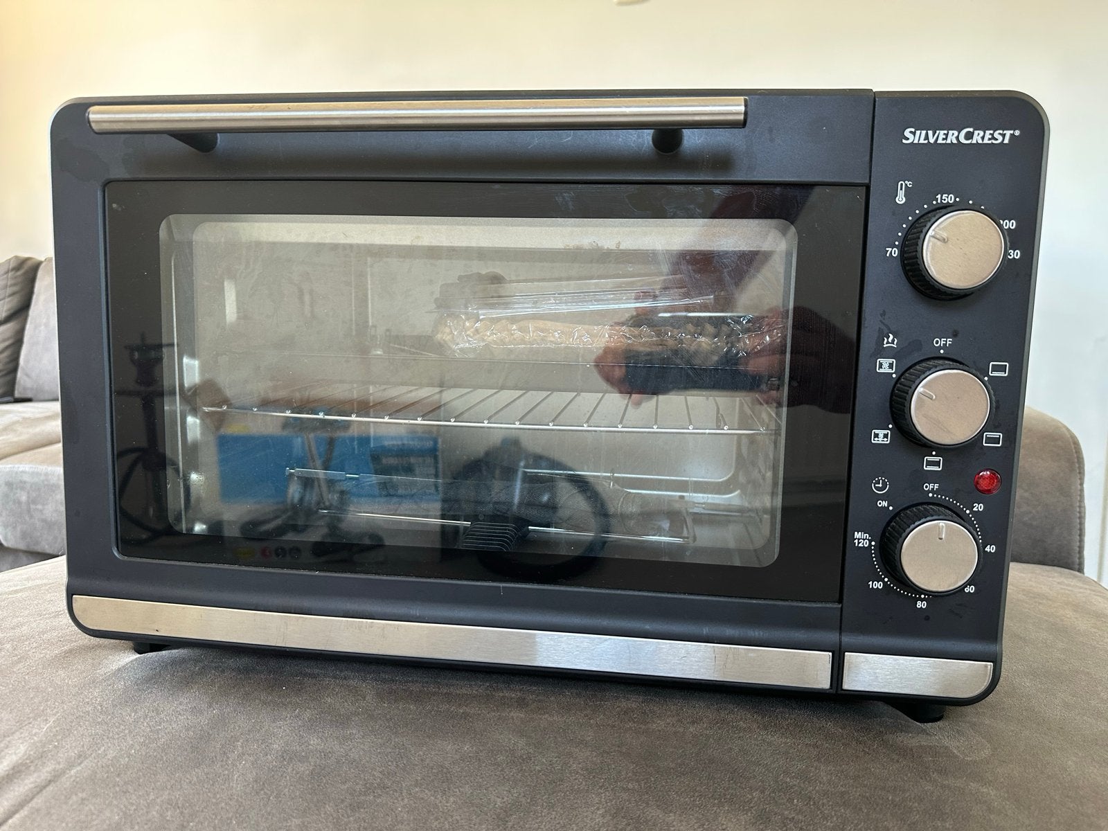 SilverCrest oven - Zo goed als nieuw, Ophalen, Minder dan 45 cm, Oven, Silvercrest