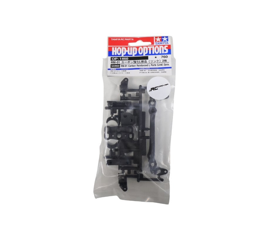 Tamiya 54460 RM-01 Carbon Reinforced L Parts (Link) 2pcs, Verzenden, Nieuw, Onderdeel