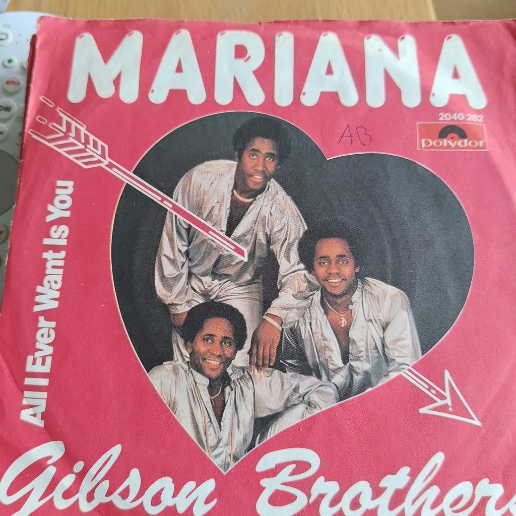 Gibson Brothers - Mariana / All I Ever Want Is You (Single), Cd's en Dvd's, Vinyl Singles, Ophalen of Verzenden, 7 inch