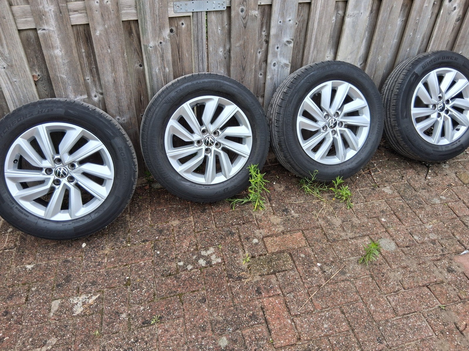VW velgen, Gebruikt, 16 inch, Banden en Velgen, Zomerbanden