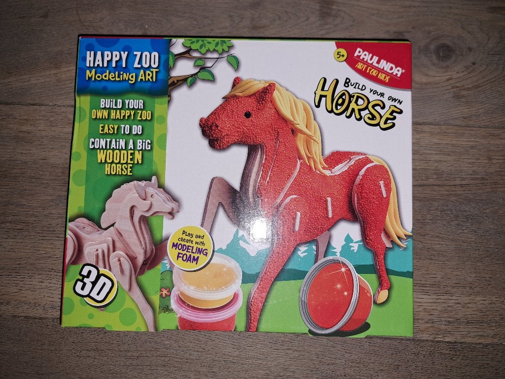 Knutselset paard maken, Kinderen en Baby's, Ophalen of Verzenden, Nieuw, Bouwen