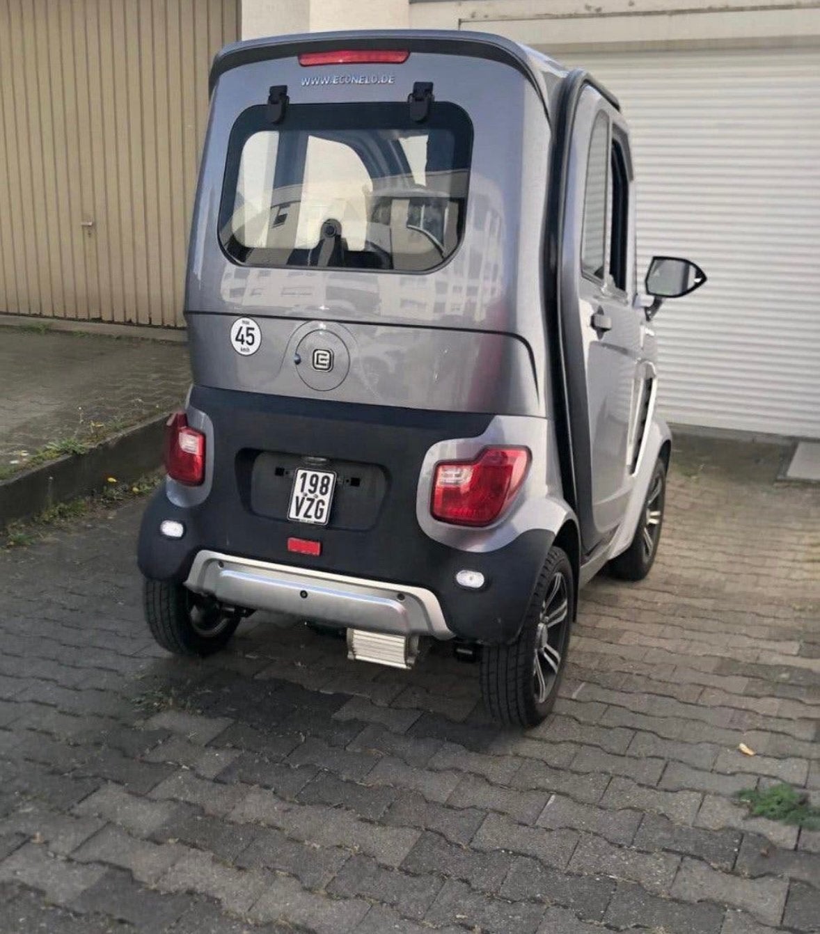 Econelo overdekte scootmobiel rijbewijs vrij met garantie, Ophalen of Verzenden, 46 km of meer, Overige merken, 16 km/u of meer