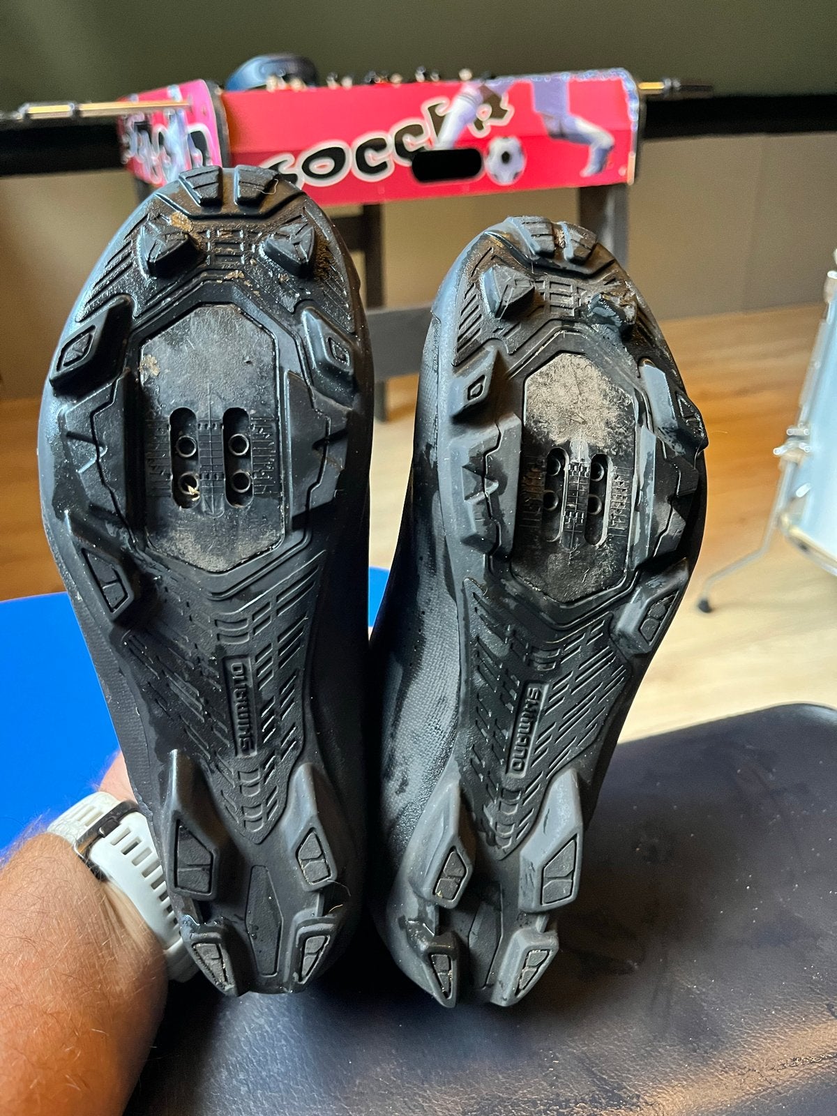 Shimano fietsschoenen maat 37 (kind), Fietsen en Brommers, Fietsaccessoires | Fietskleding, Gebruikt, Kinderen, Schoenen, Overige maten