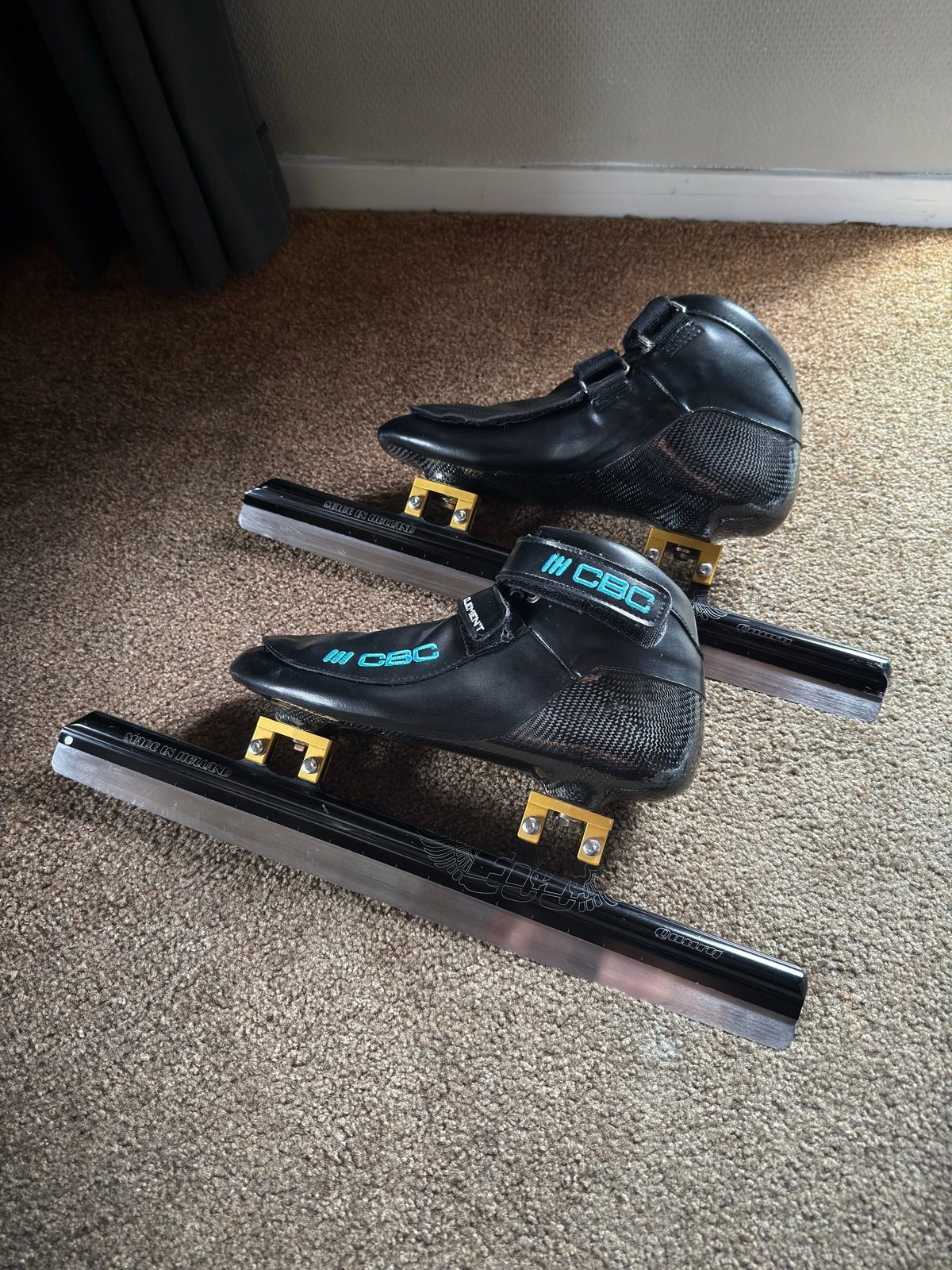 CBC Element + EVO Quarq shorttrack schaatsen, Overige merken, Gebruikt, Overige typen, Ophalen of Verzenden