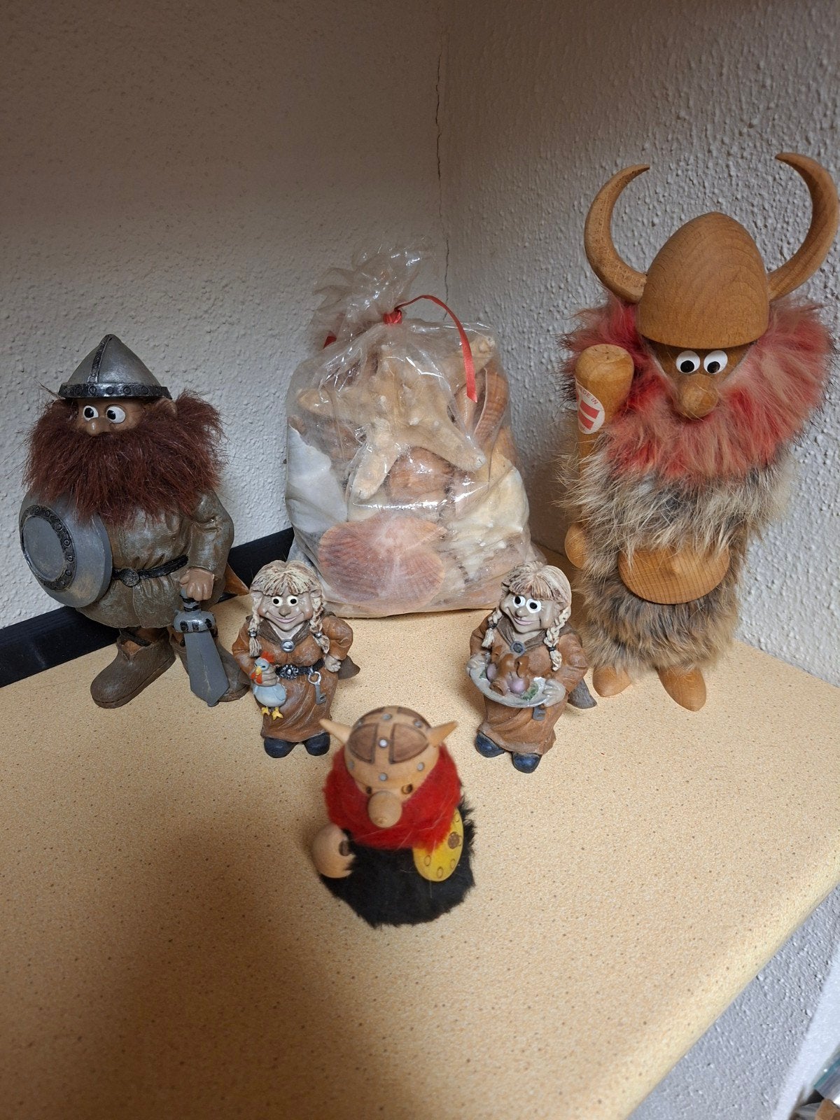 Diverse Trollen en Viking Beeldjes - Decoratie Collectie, Ophalen of Verzenden, Gebruikt
