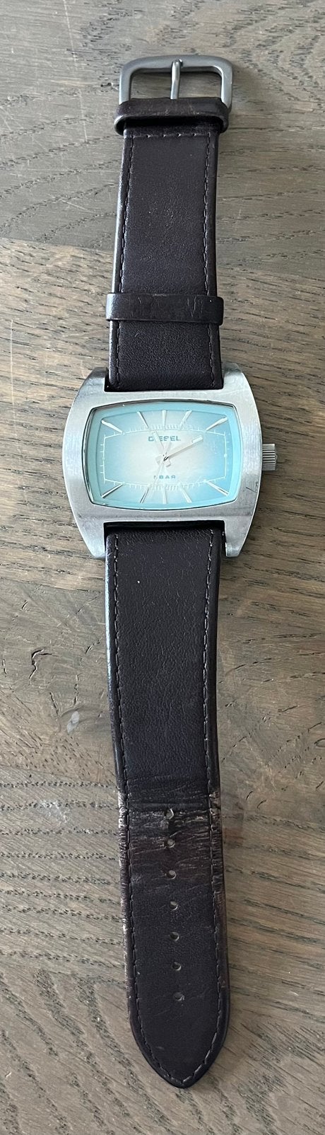 Diesel DZ‑2039 – Stijlvol Herenhorloge, Ophalen of Verzenden, Zo goed als nieuw, Leer, Overige merken
