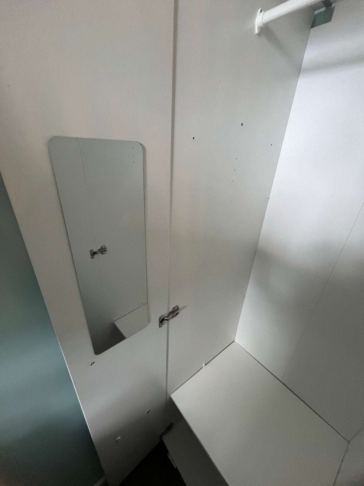 IKEA GODISHUS Kledingkast wit, 60x51x178 cm, Ophalen, Gebruikt, 50 tot 100 cm, 150 tot 200 cm