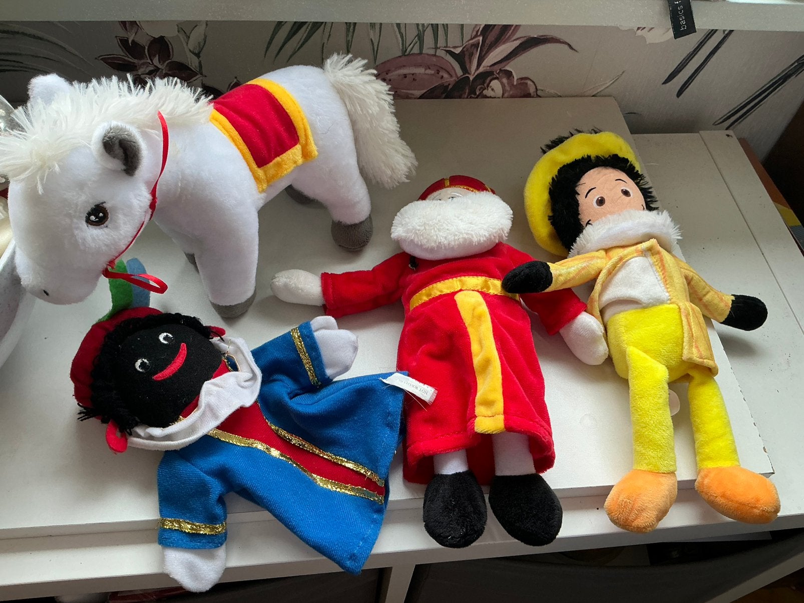 Sinterklaas, Amerco en 2 pieten, Ophalen of Verzenden, Gebruikt