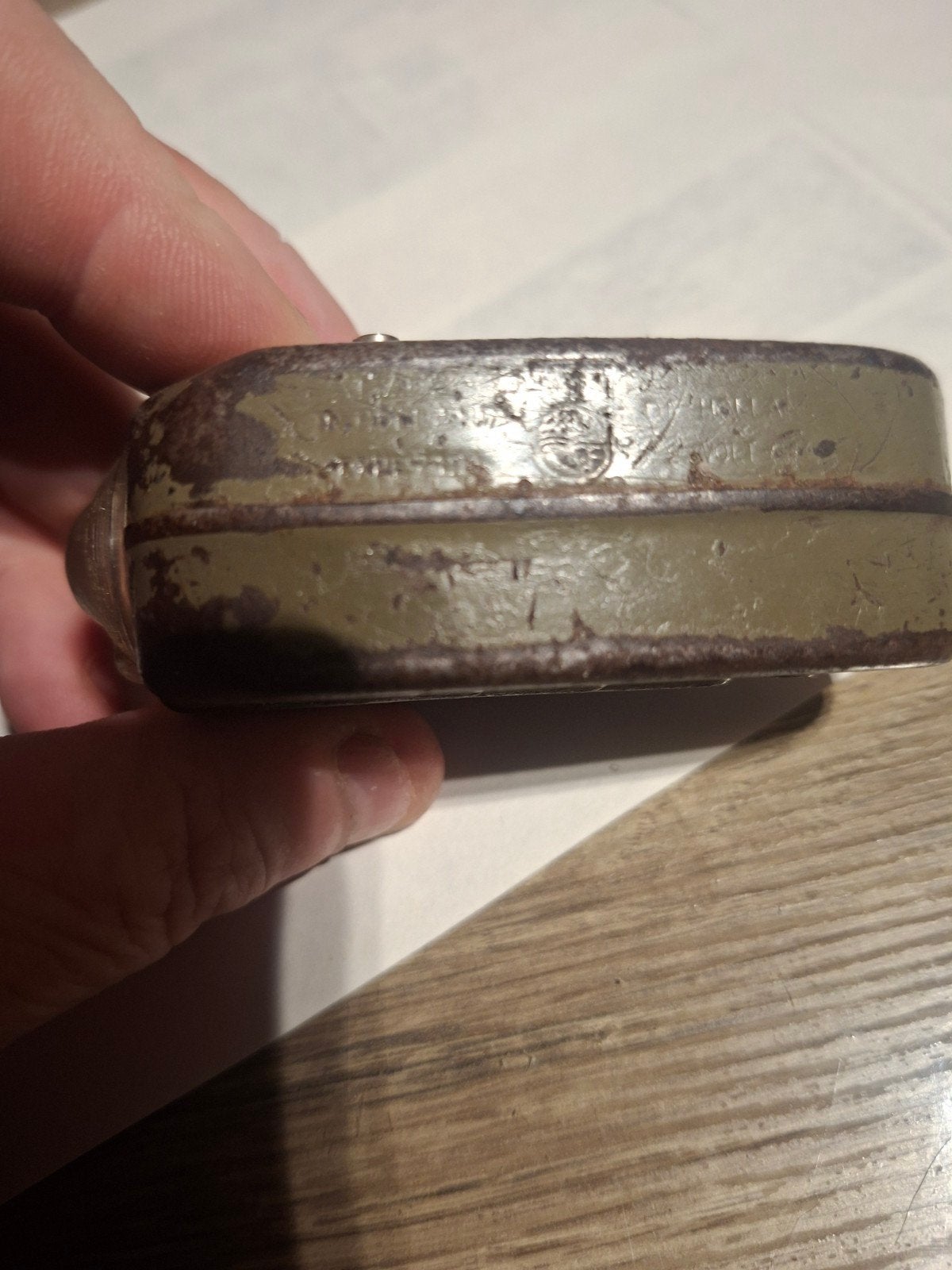 Vintage militaire zaklamp - Wereldoorlog II, Ophalen of Verzenden