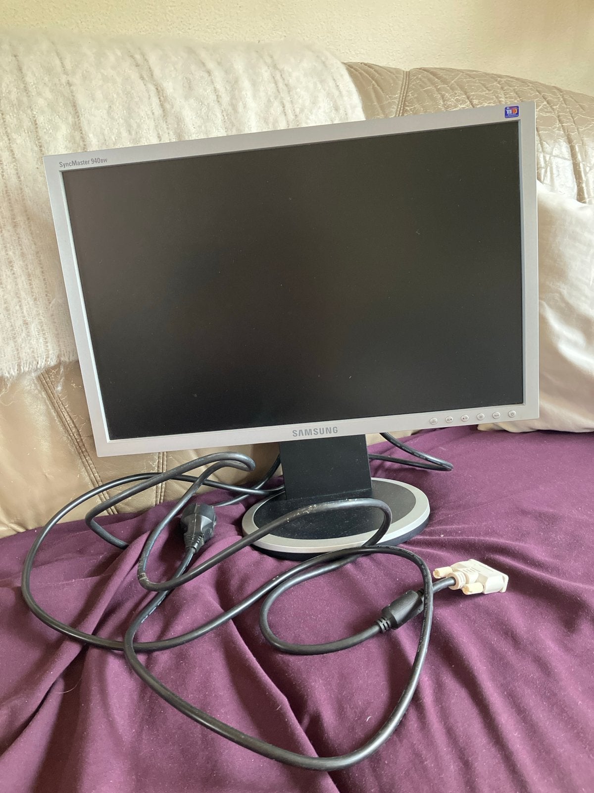 Samsung SyncMaster 940BW Monitor - 19 inch, Ophalen, Gebruikt, Kantelbaar, Overige resoluties