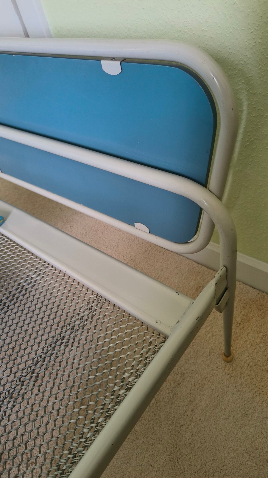 DICO stalen bed Uden, fifties, Ophalen, Gebruikt, 90 cm, Eenpersoons