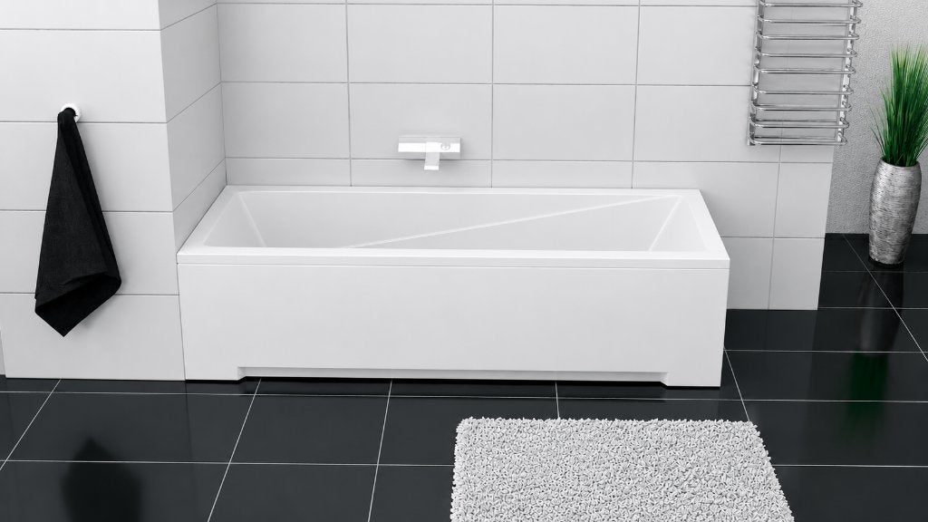 LIGBAD 180x80 cm incl poten, Ophalen, Nieuw, Wit