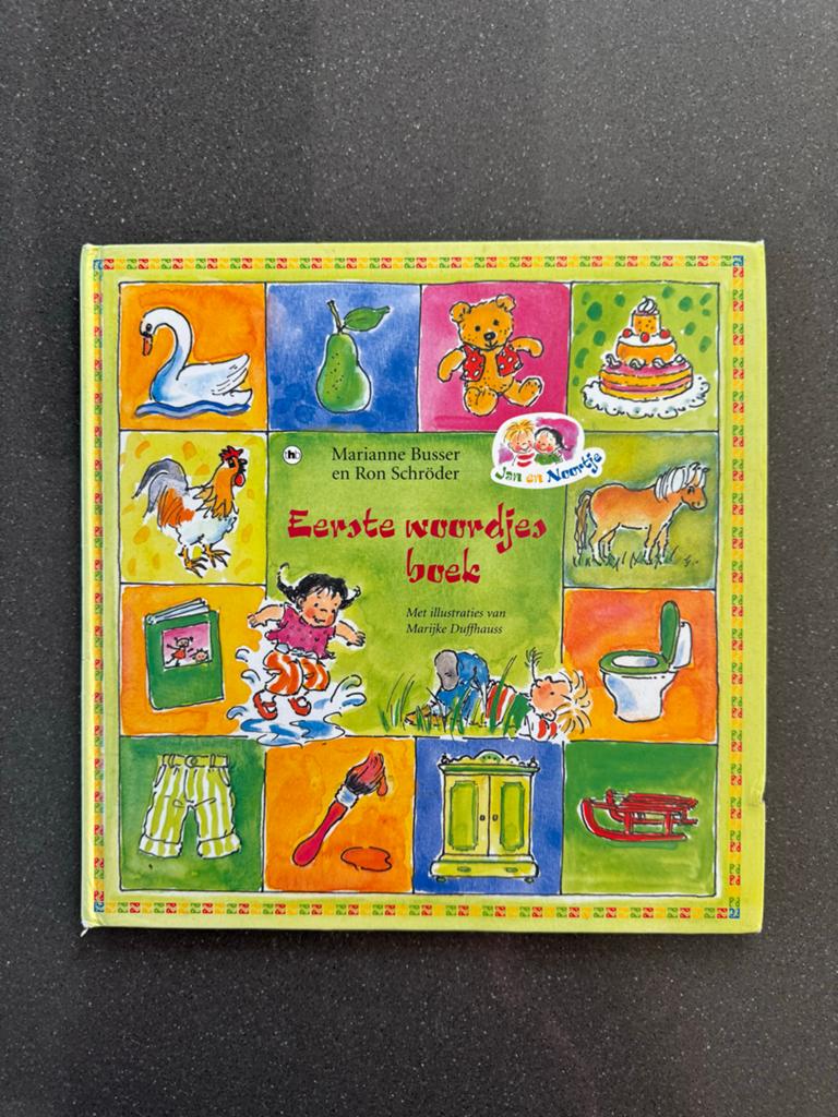 Eerste woordjes boek, Ophalen of Verzenden, Gelezen, Uitklap-, Voel- of Ontdekboek, 2 tot 3 jaar