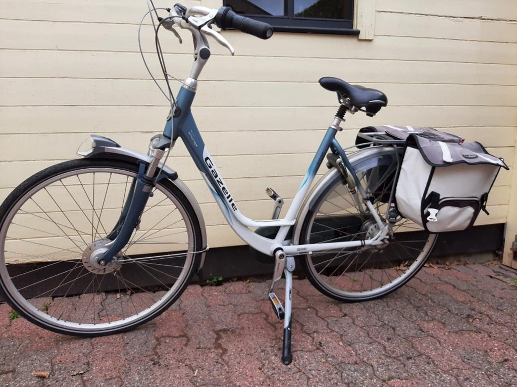 Te koop: Gazelle damesfiets, Fietsen en Brommers, Fietsen | Dames | Damesfietsen, Ophalen, Versnellingen, Gazelle, 53 tot 56 cm