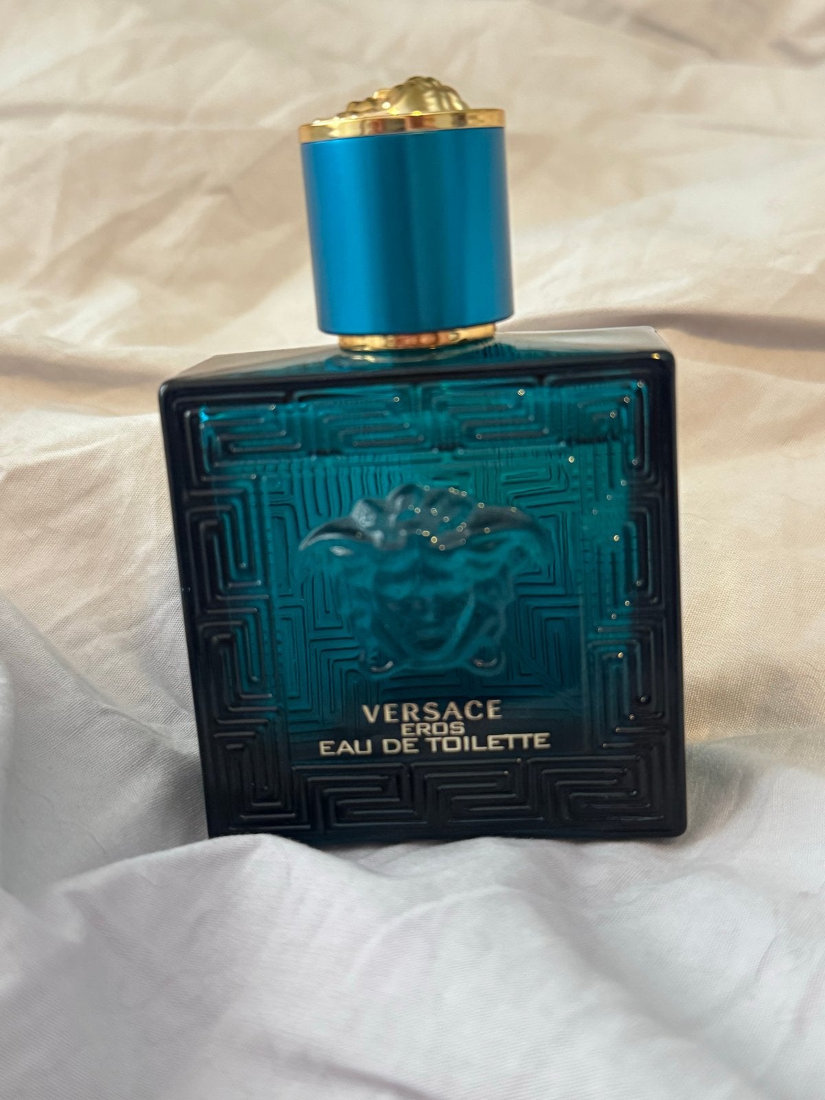Versace Eros Eau de Toilette 50 ML, Ophalen of Verzenden, Zo goed als nieuw