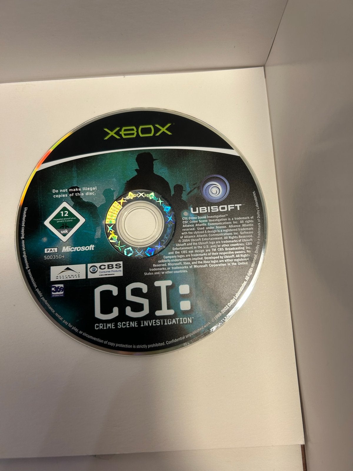 CSI: Crime Scene Investigation - Xbox Game, Puzzel en Educatief, Gebruikt, 1 speler, Ophalen of Verzenden