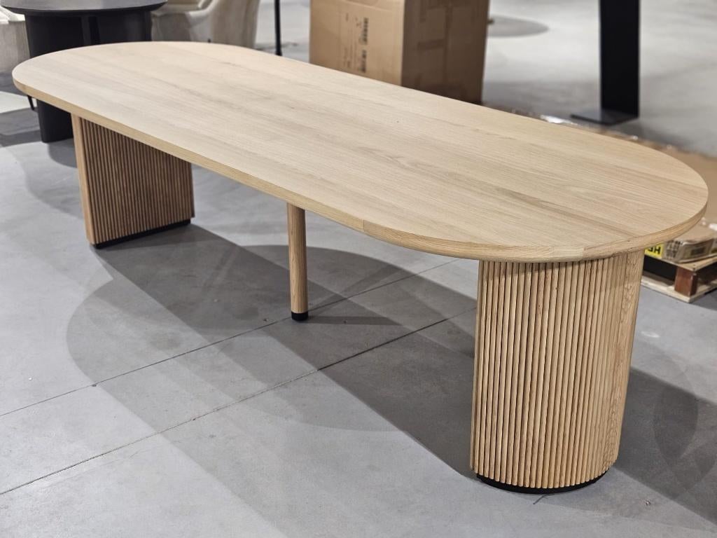 Richmond Belfort eettafel 280 cm – Eiken – Nieuw in doos, Ophalen, 1234AB, Eikenhout, Richmond