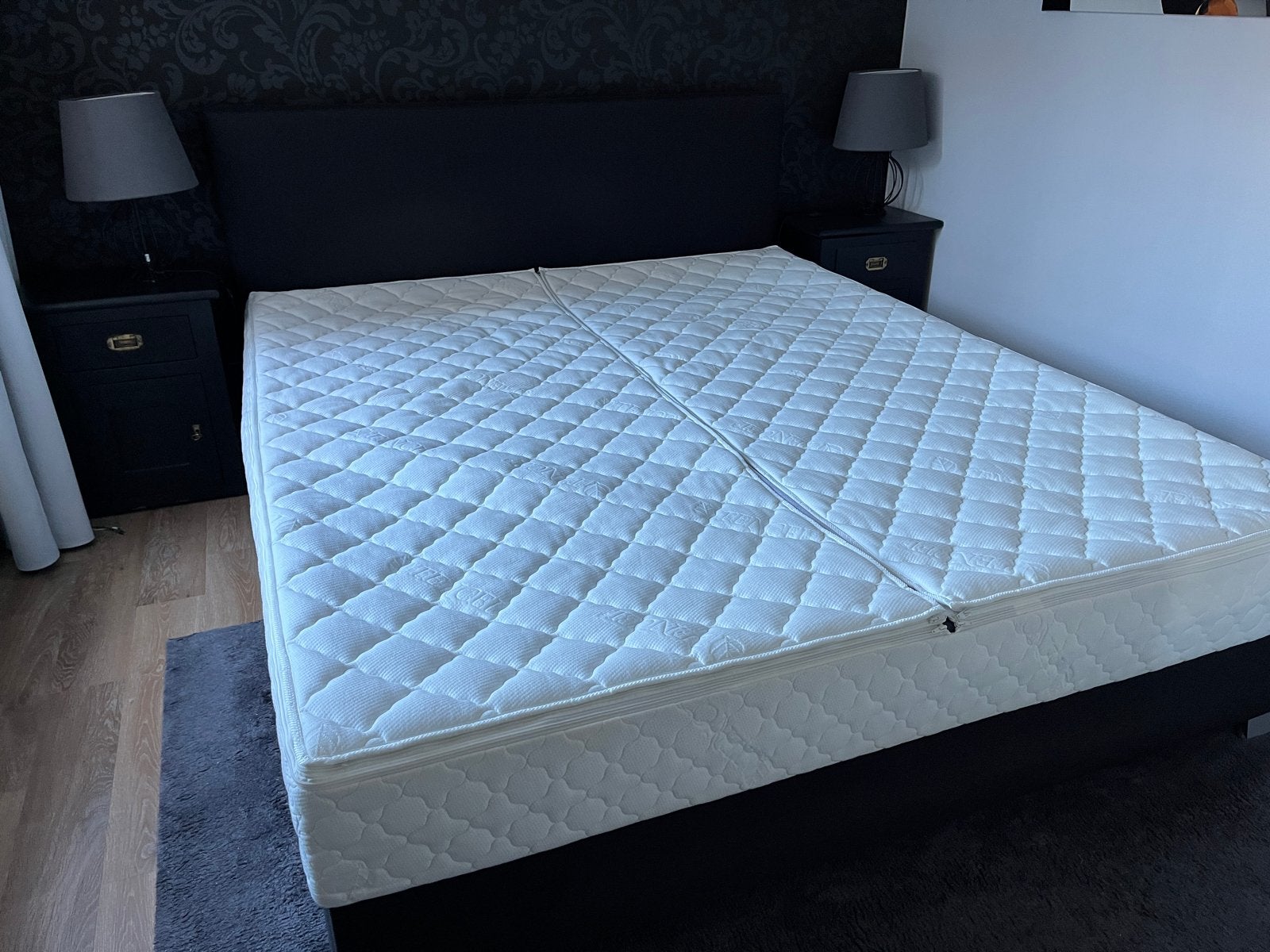Waterbed 180x210 met extra hoes, Ophalen, Gebruikt, 210 cm, Tweepersoons