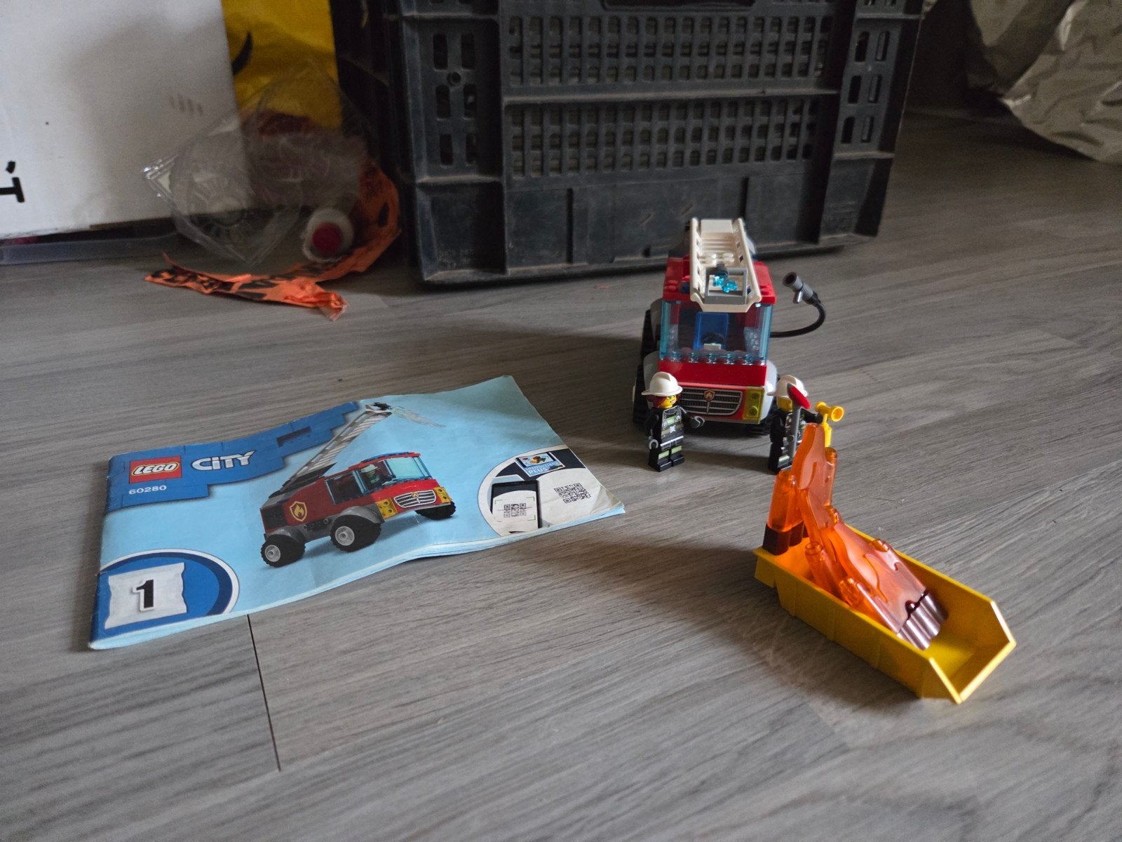 LEGO City Brandweerwagen, Ophalen, Zo goed als nieuw