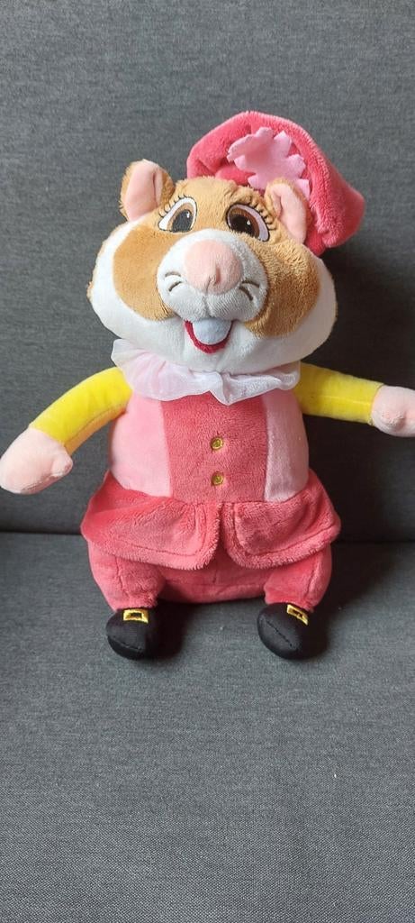 Hamster knuffel AH - piet roze sinterklaas, Ophalen of Verzenden, Zo goed als nieuw, Hamster, Albert Heijn