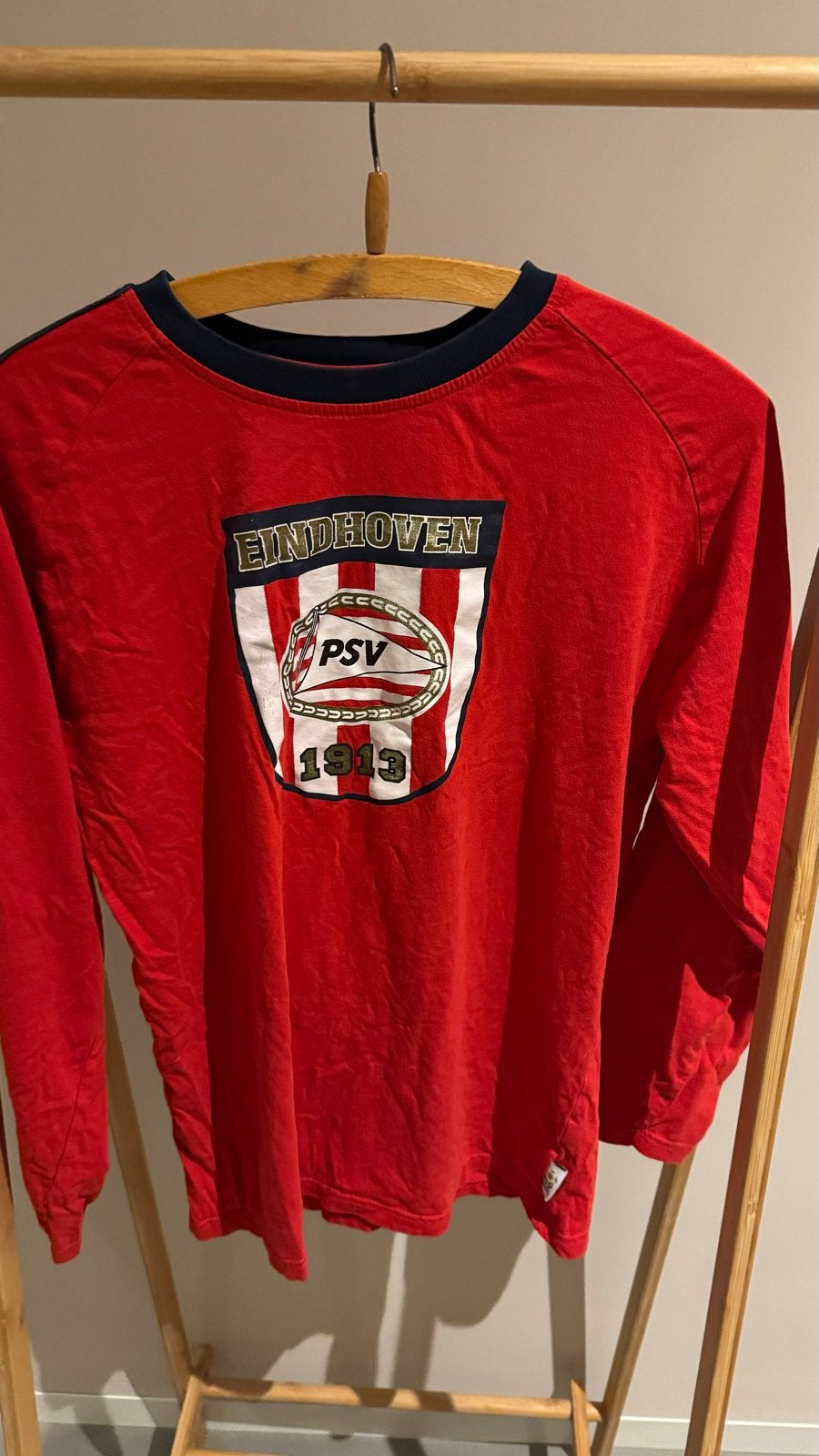 PSV Eindhoven Longsleeve Shirt - Maat 170/176, Ophalen of Verzenden, Gedragen, Overige maten, Rood